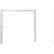 Access barriers | with triangular locking mechanism | swing-back | with top bar | hot-dip galvanized | total width: 1500 mm